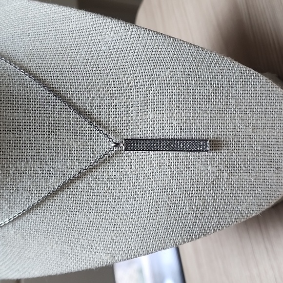 Chloe + Isabel Jewelry - Chloe + Isabel Pave' Bar Long Pendant Necklace